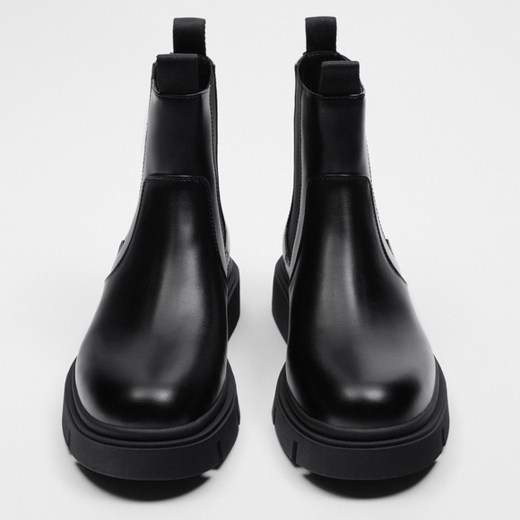 ZARA MEN THICK SOLED CHELSEA BOOTS SZ 10 or EU 43 - Picture 5 of 8